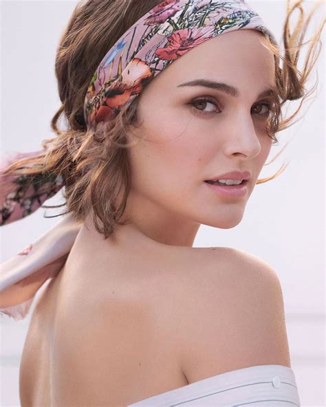 coiffure natalie portman dior|natalie portman dior hair.